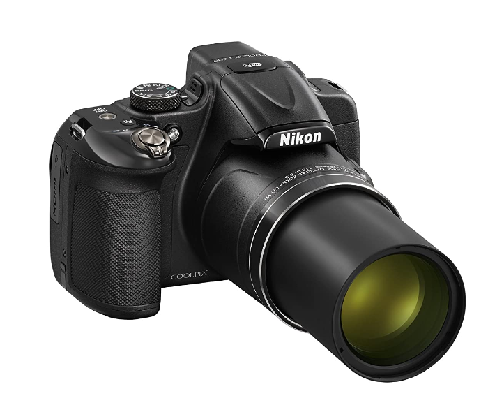 Nikon Coolpix P600 16.1MP Digital Still Camera with 60X Optical Zoom - Black - Zoom Image 5