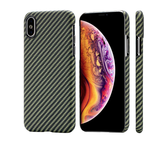 Pitaka 5.8 inch MagEz Case for iPhone XS - Black and Yellow Twill - Zoom Image 1