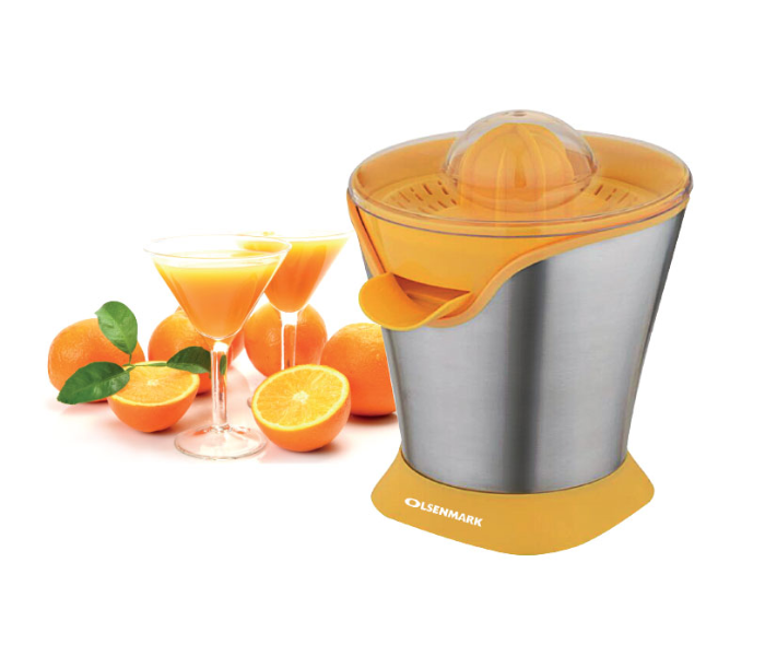 Olsenmark OMCJ2206 Electric Citrus Juicer with Stainless Steel Housing - Yellow - Zoom Image