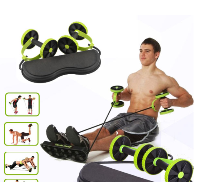 Multi-functional Abdominal Wheel - Green - Zoom Image 3