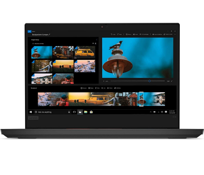 Lenovo 20RD0006AD ThinkPad E15 15.6 Inch Intel Core i5-10210U 8GB RAM 1TB HDD Integrated Intel UHD Graphics DOS - Black - Zoom Image 4