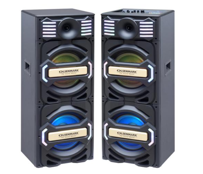 Olsenmark OMMS1184 2.0 Ch Professional Speaker - Black and Blue - Zoom Image 7