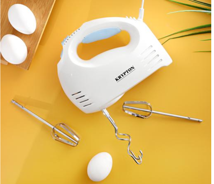 Krypton KNHB6043 150 Watts Hand Mixer - White - Zoom Image 4