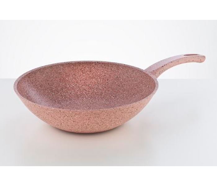 Avci HM G-PW-28 Granitec 28cm Wok Pan - Pink - Zoom Image