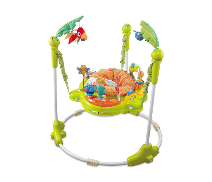 Babylove 33-63568 Baby Love Happy Jungle Jumperoo - Green - Zoom Image