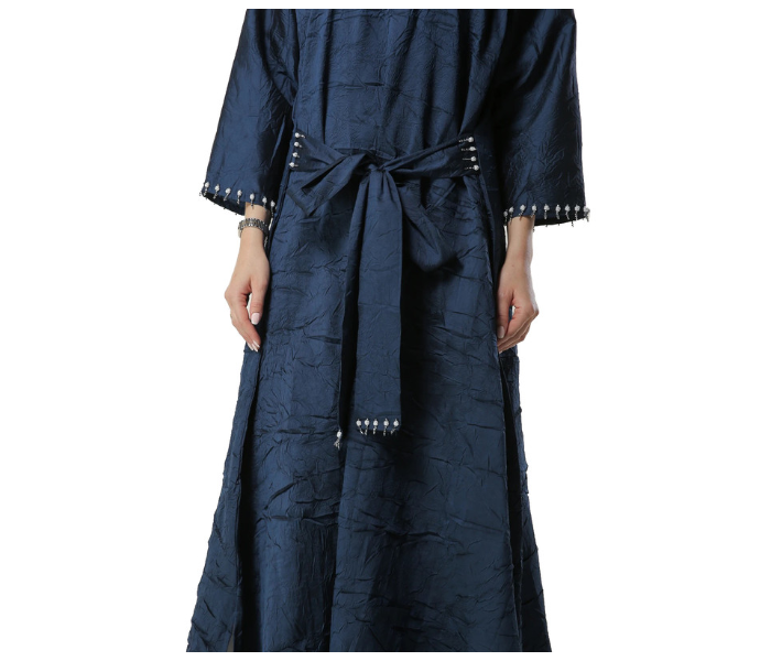 Moistreet Double XL Navy Kaftan - Zoom Image 3