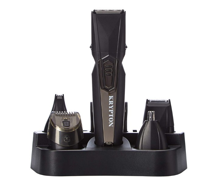 Krypton KNTR6154 9 In 1 Grooming Set - Black and Gold - Zoom Image 1