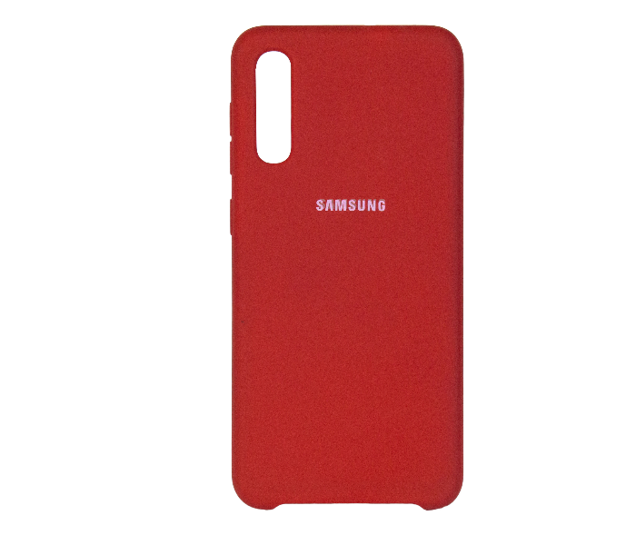 IQ Silicone Case Protector for Samsung A70 - Cardinal Red - Zoom Image