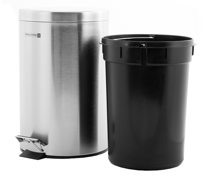 Royalford RF5126 7 Litre Stainless Steel Pedal Bin - Zoom Image 5