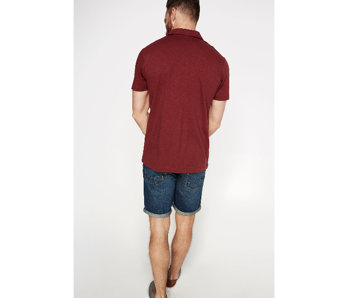 Springfield AW18 Polo Fancy T-Shirt XXX-Large For Men - Maroon - Zoom Image 4