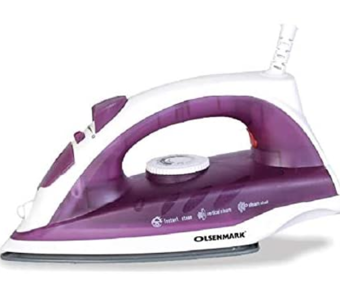 Olsenmark OMSI1695 Stem Iron 220-240V - Purple - Zoom Image