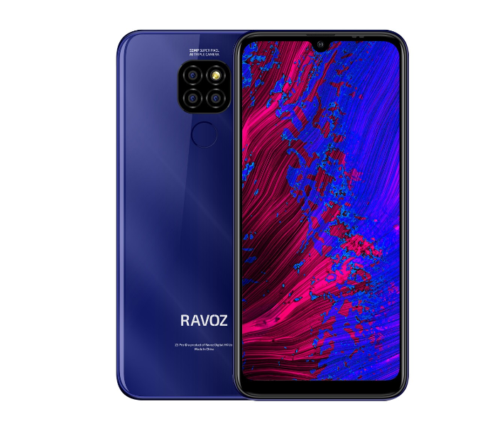 Ravoz Z5 Pro 4GB RAM 64GB Storage 4G LTE - Glossy Purplish Blue - Zoom Image 1