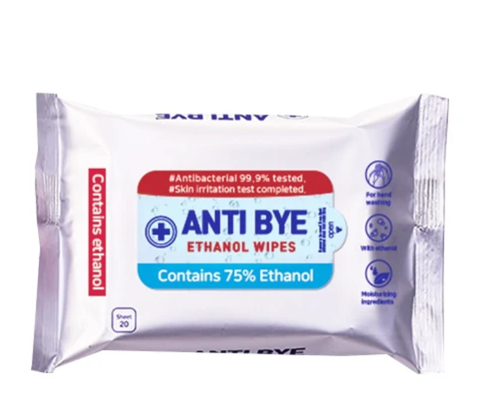 Anti Bye 20 Sheets Sanitizer Wipes  - Zoom Image 1