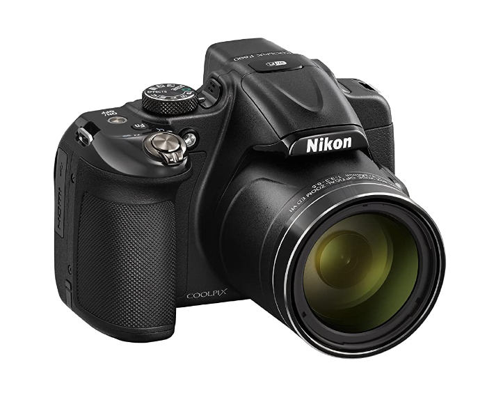 Nikon Coolpix P600 16.1MP Digital Still Camera with 60X Optical Zoom - Black - Zoom Image 4