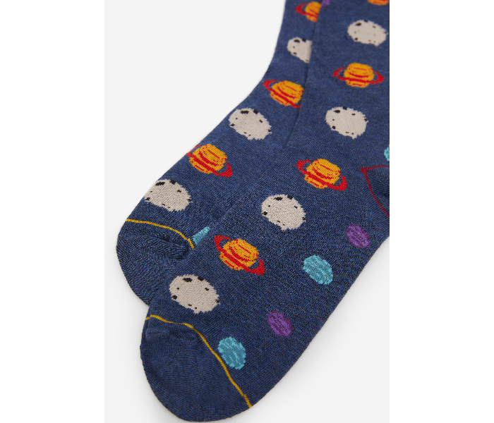 Springfield SS20 Fancy Socks X-Small For Men - Blue - Zoom Image 2