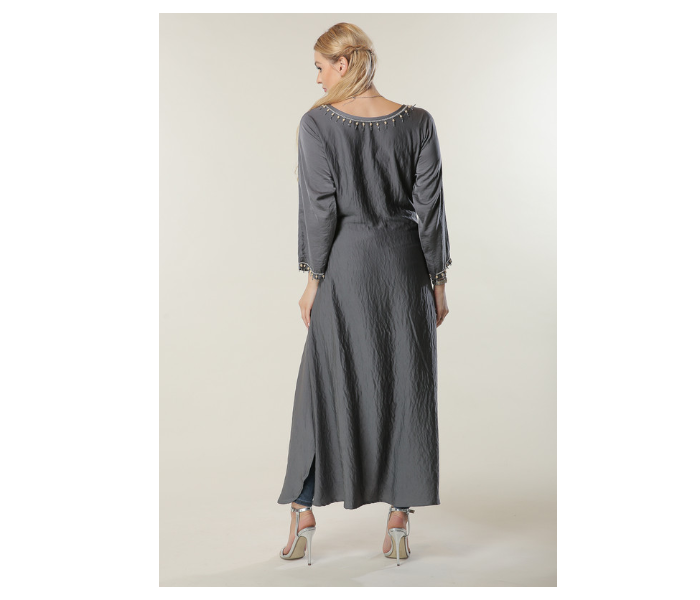 Moistreet Extra Large Grey Kaftan - Zoom Image 4