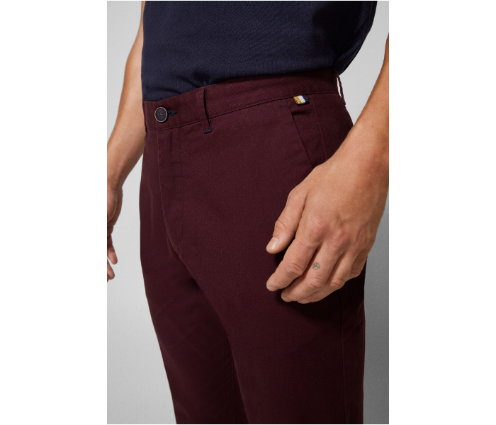 Springfield AW18 Sport Trousers Chinos EU 46 For Men – Wine Red - Zoom Image 3