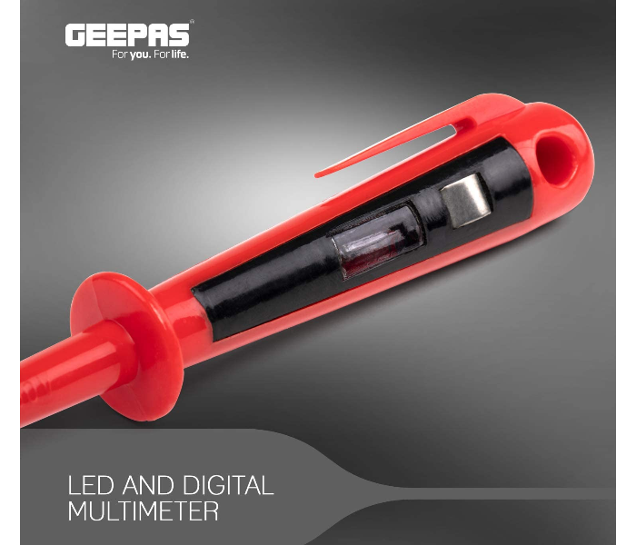 Geepas GT7662 Voltage Tester, Red & Black - Zoom Image 4