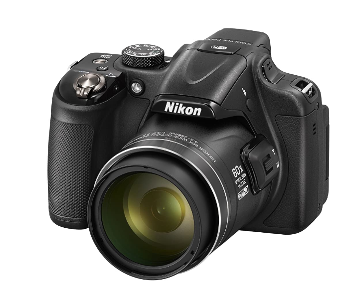 Nikon Coolpix P600 16.1MP Digital Still Camera with 60X Optical Zoom - Black - Zoom Image 3