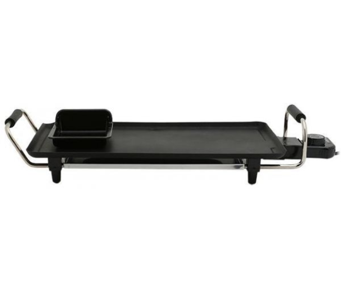 Rebune RE-5040 Compact Electric Grill Pan and Tray - Black - Zoom Image