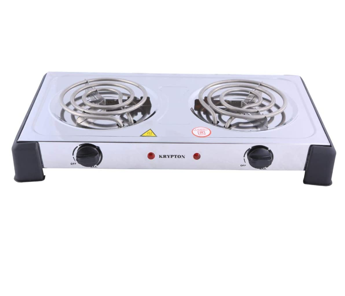 Krypton KNHP5310 Stainless Steel Double Hot Plate  - Zoom Image