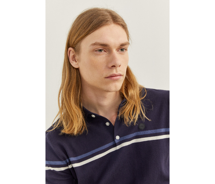 Springfield SS20 Polo T-Shirt Large For Men - Navy - Zoom Image 4