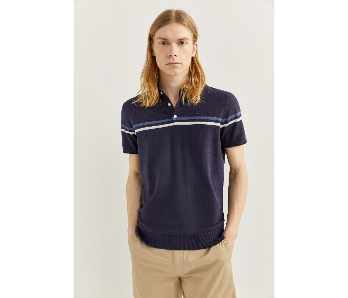 Springfield SS20 Polo T-Shirt Medium For Men - Navy - Zoom Image 1