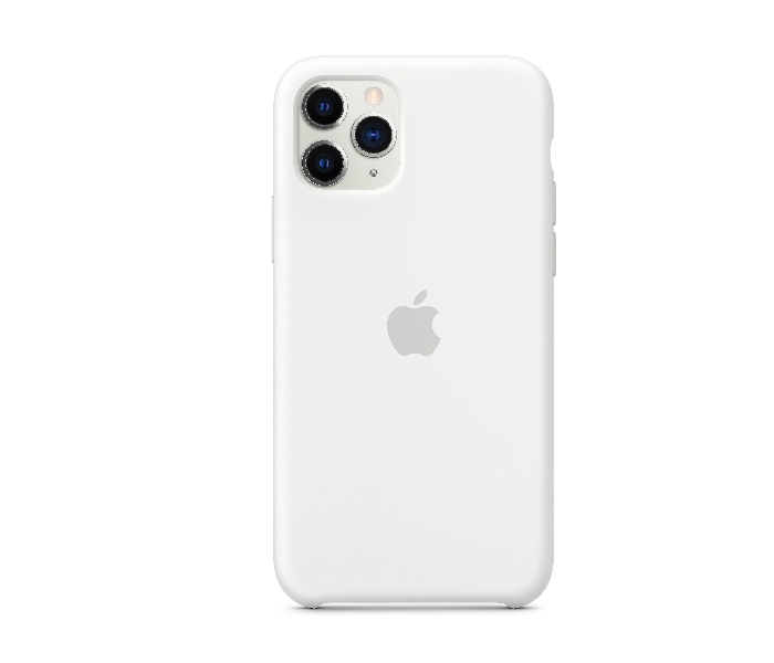 IQ Silicone Case Protector for Apple iPhone 11 Pro Max - Ceramic White - Zoom Image 1