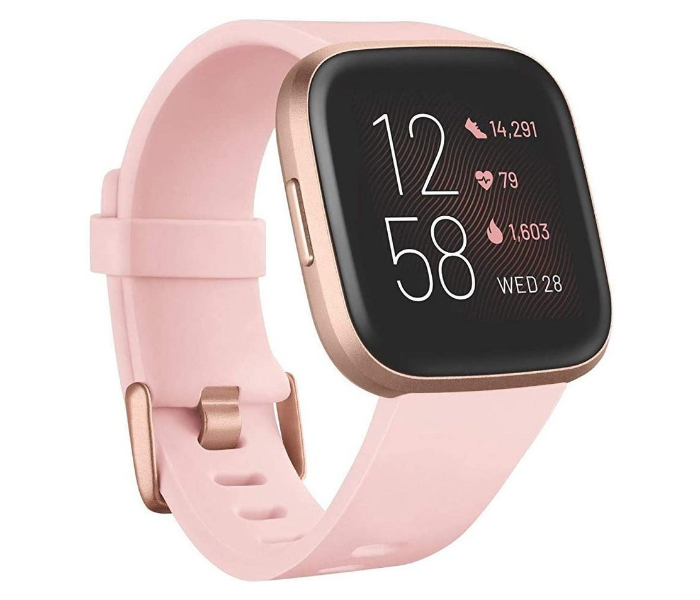 Fitbit Versa 2  Health and Fitness Watch - Rose - Zoom Image 1