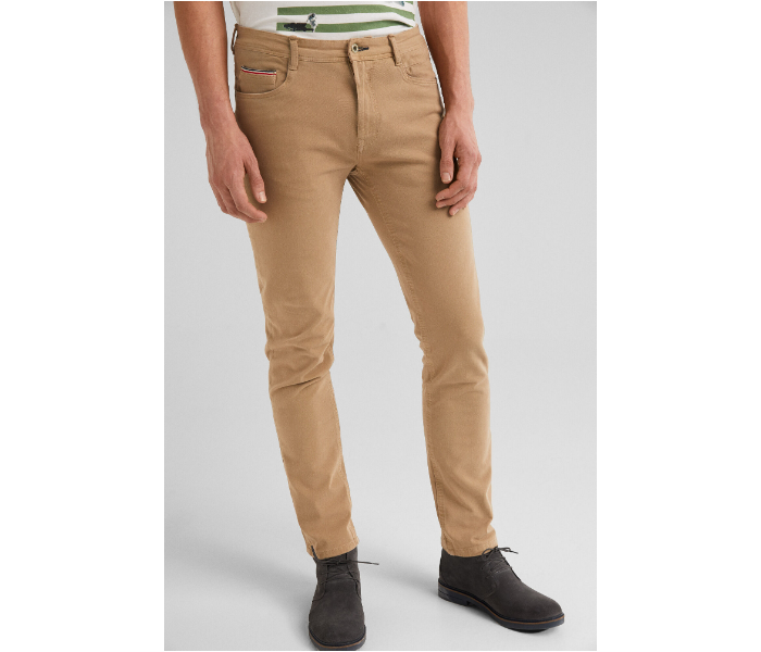 Springfield SS19 5 Pockets Cotton Sport Trousers EU 40 For Men – Beige - Zoom Image 2