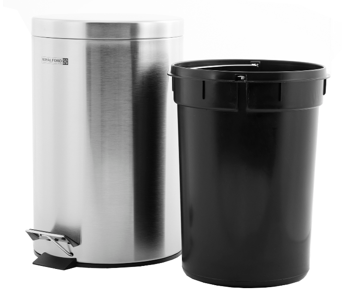 Royalford RF5127 12 Litre Stainless Steel Pedal Bin - Zoom Image 5