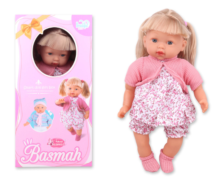 Basmah 16inch Smart Baby Girl Doll With Sense Control - Zoom Image 1