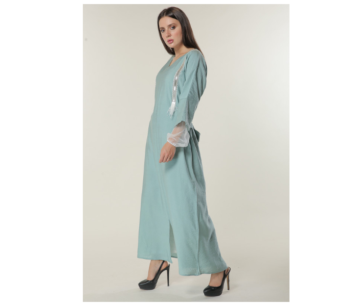 Moistreet Medium Green Kaftan - Zoom Image 2