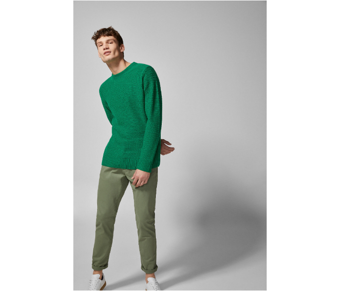 Springfield SS19 Sport Trousers Chinos EU 48 For Men - Green - Zoom Image 1