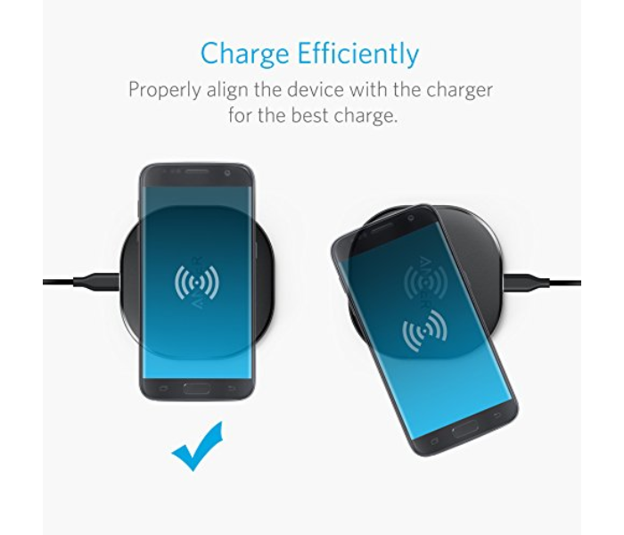 Anker A2513H12 PowerPort Wirless 10 Charging Pad - Black - Zoom Image 3