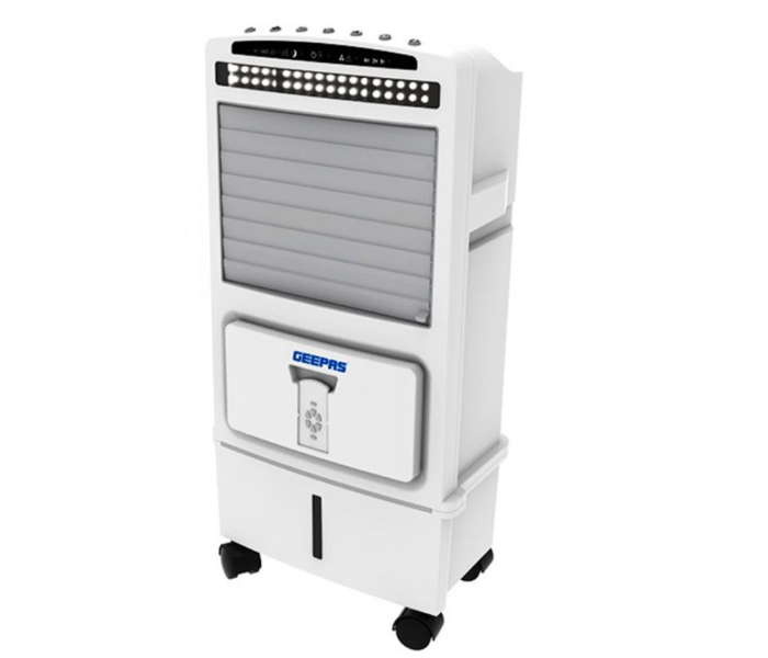 Geepas GAC9434 Rechargeable Air Cooler with Remote - White - Zoom Image