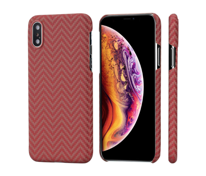 Pitaka 5.8 inch MagEz Case for iPhone XS - Red and Orange - Zoom Image 1