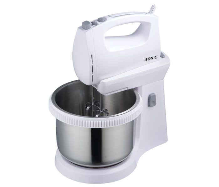 Isonic iM 732 Electric Stand Mixer - White - Zoom Image 1