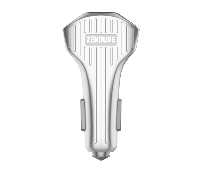 Zendure 36 Watts 3 Port Car Charger - Silver - Zoom Image 3