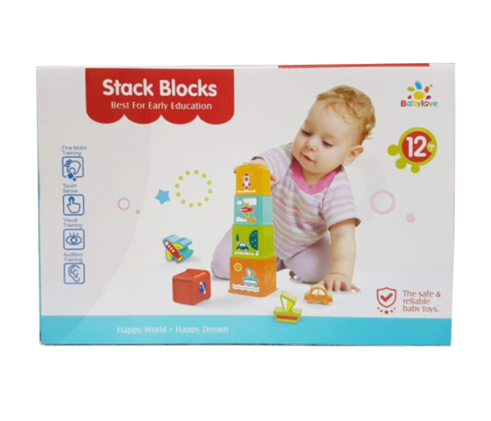 Babylove 33-0225HE Baby Love Stack Cup Blocks - Zoom Image 2