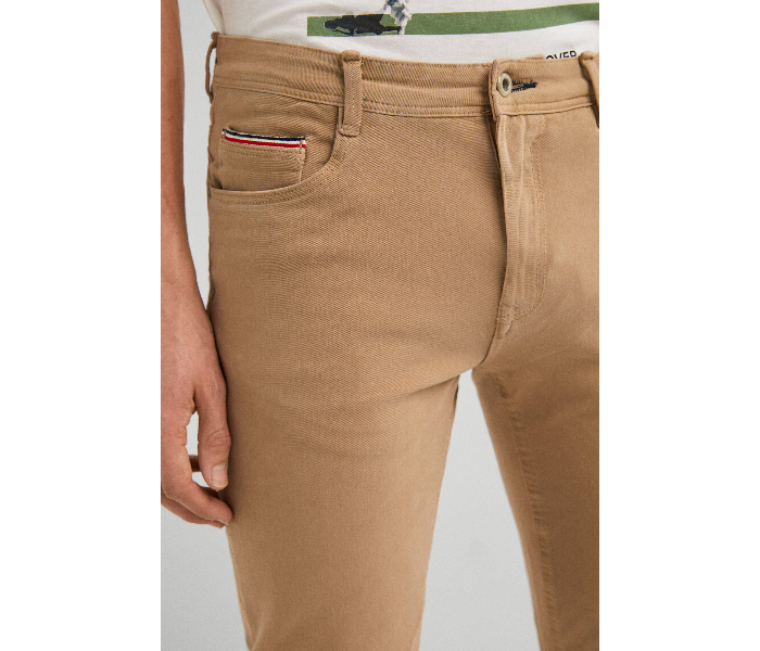 Springfield SS19 5 Pockets Cotton Sport Trousers EU 40 For Men – Beige - Zoom Image 3