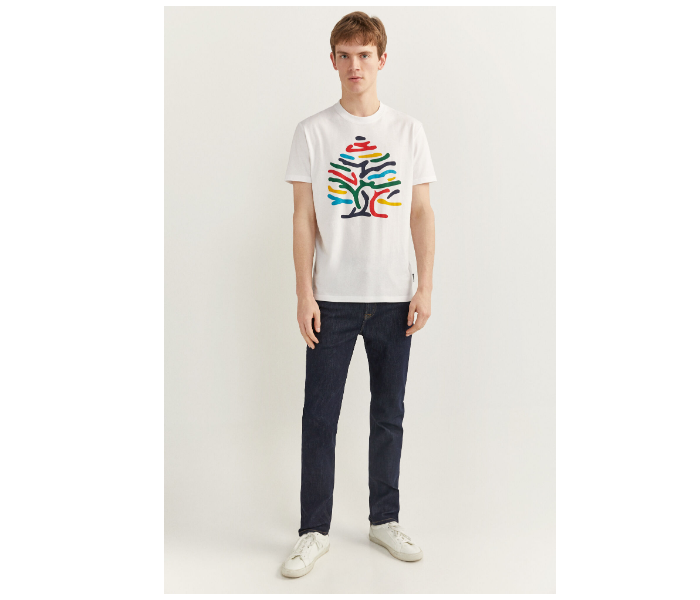 Springfield SS20 SPF Short Sleeve T-Shirt Small - Pearl White - Zoom Image 3