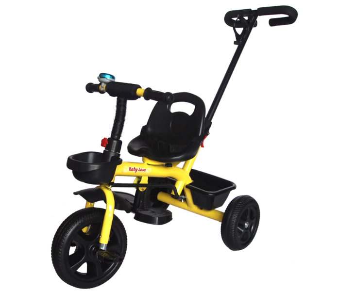 Babylove 25-311 Baby Love Children Tricycle - Yellow - Zoom Image