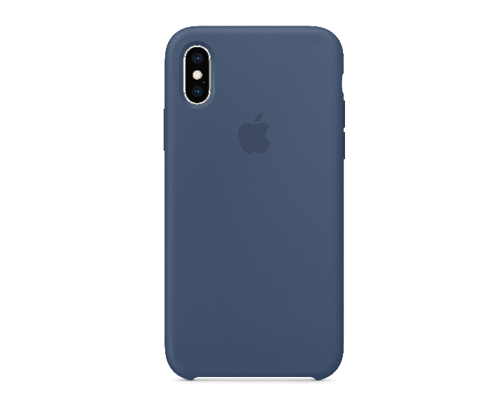 IQ Silicone Case Protector for Apple iPhone X and XS - Midnight Blue - Zoom Image 1