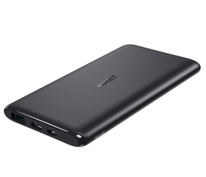 Aukey XN5B 5000mAh Power Bank With AiPower Type C 1 x Micro USB Cable - Black - Zoom Image