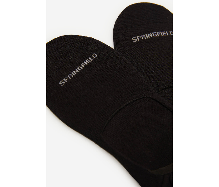 Springfield AW19 Fancy Socks Large For Men - Black - Zoom Image 2