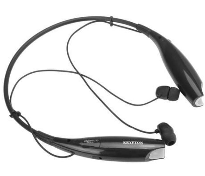 Krypton KNHP6033 Wireless Bluetooth Headphone - Black - Zoom Image