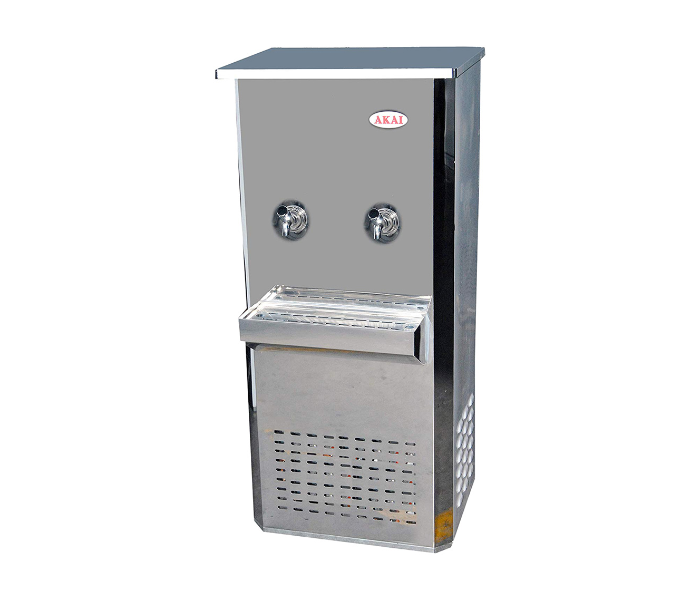 Akai AWC25GT2 Stainless Steel 25G Water Cooler with 2 Taps - Silver - Zoom Image