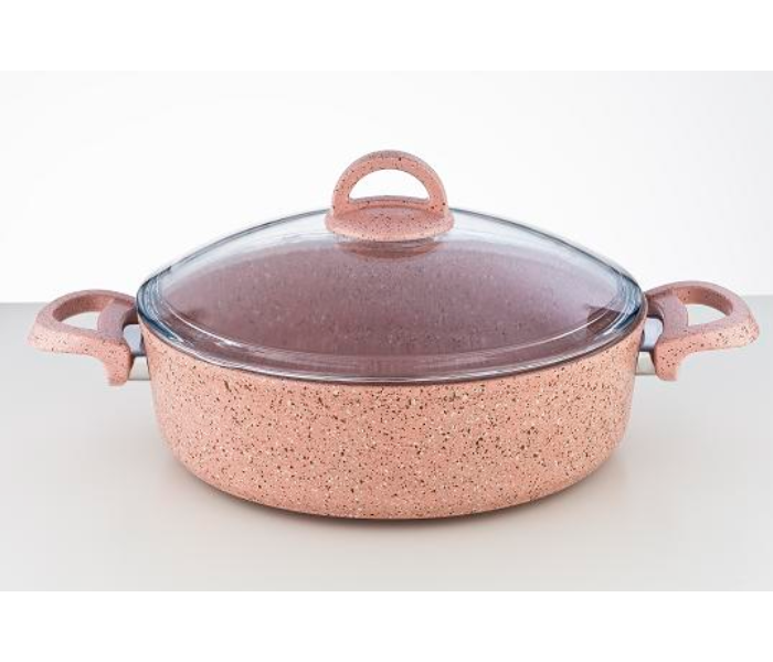 Avci HM G-PL-26 Granitec 26cm Casserole - Pink - Zoom Image