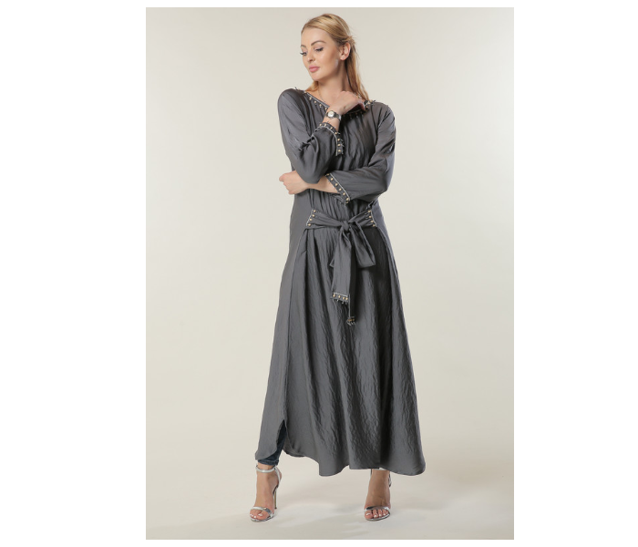 Moistreet Large Grey Kaftan - Zoom Image 2